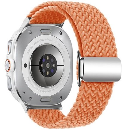 ����� �� / ������ ���� Loop Magnetic Buckle Nylon Band ���� LaTera (��� Orange)  ����� ��� ����  Samsung Galaxy Watch Ultra / Watch Ultra 2025