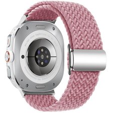 רצועת בד / ניילון מדגם Loop Magnetic Buckle Nylon Band מבית LaTera (צבע Pink) לשעון חכם מדגם Samsung Galaxy Watch Ultra / Watch Ultra 2025 רצועת בד / ניילון מדגם Loop Magnetic Buckle Nylon Band מבית LaTera (צבע Pink) לשעון חכם מדגם Samsung Galaxy Watch Ultra / Watch Ultra 2025