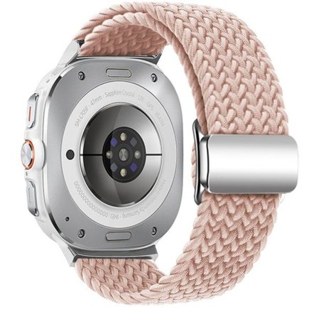����� �� / ������ ���� Loop Magnetic Buckle Nylon Band ���� LaTera (��� Pink Sand)  ����� ��� ����  Samsung Galaxy Watch Ultra / Watch Ultra 2025