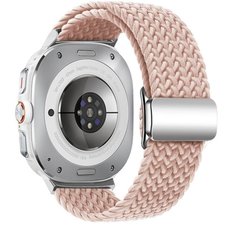 רצועת בד / ניילון מדגם Loop Magnetic Buckle Nylon Band מבית LaTera (צבע Pink Sand) לשעון חכם מדגם Samsung Galaxy Watch Ultra / Watch Ultra 2025 רצועת בד / ניילון מדגם Loop Magnetic Buckle Nylon Band מבית LaTera (צבע Pink Sand) לשעון חכם מדגם Samsung Galaxy Watch Ultra / Watch Ultra 2025