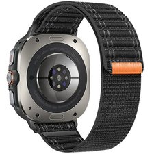 רצועת בד / ניילון מדגם Texture Nylon Band מבית LaTera (צבע Black) לשעון חכם מדגם Samsung Galaxy Watch Ultra / Watch Ultra 2025 רצועת בד / ניילון מדגם Texture Nylon Band מבית LaTera (צבע Black) לשעון חכם מדגם Samsung Galaxy Watch Ultra / Watch Ultra 2025