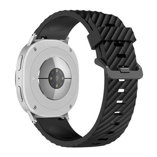 ����� ������� ����  Classic Spruce Silicone Band ���� LaTera (��� Black) ����� ��� ����  Samsung Galaxy Watch 8  / Samsung Galaxy Watch 8 Classic