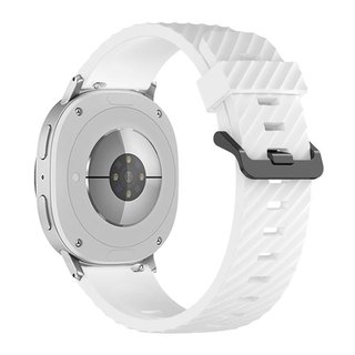 ����� ������� ����  Classic Spruce Silicone Band ���� LaTera (��� White) ����� ��� ����  Samsung Galaxy Watch 8  / Samsung Galaxy Watch 8 Classic