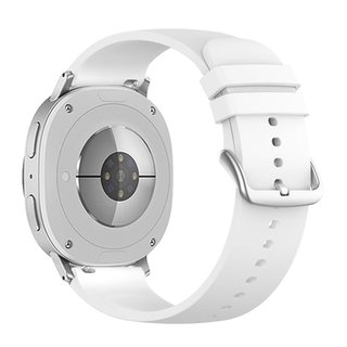 ����� ������� ����  Round Tail Silicone Band ���� LaTera (��� White) ����� ��� ����  Samsung Galaxy Watch 8  / Samsung Galaxy Watch 8 Classic