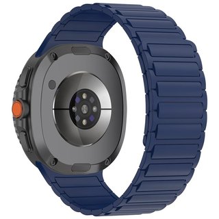 ����� ������� ����  Tri-beads Magnetic Silicone Band ���� LaTera (��� Blue) ����� ��� ����  Samsung Galaxy Watch 8  / Samsung Galaxy Watch 8 Classic