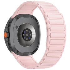 ����� ������� ����  Tri-beads Magnetic Silicone Band ���� LaTera (��� Pink) ����� ��� ����  Samsung Galaxy Watch 8  / Samsung Galaxy Watch 8 Classic
