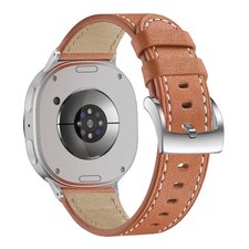 רצועת עור מדגם Classic Round Leather Band מבית LaTera (צבע Brown) לשעון חכם מדגם Samsung Galaxy Watch 8 / Samsung Galaxy Watch 8 Classic רצועת עור מדגם Classic Round Leather Band מבית LaTera (צבע Brown) לשעון חכם מדגם Samsung Galaxy Watch 8 / Samsung Galaxy Watch 8 Classic