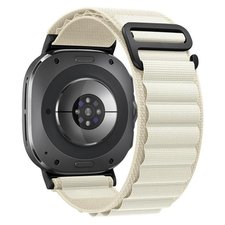 ����� �� / ������ ���� Loop Nylon Band ���� LaTera (��� White) ����� ��� ����  Samsung Galaxy Watch 8 / Samsung Galaxy Watch 8 Classic