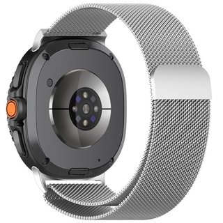 ����� ���� ���� Milanese Loop Magnetic Steel Band ���� LaTera (��� Silver) ����� ��� ����  Samsung Galaxy Watch 8 / Samsung Galaxy Watch 8 Classic