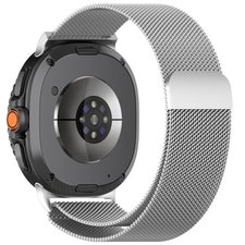 ����� ���� ���� Milanese Loop Magnetic Steel Band ���� LaTera (��� Silver) ����� ��� ����  Samsung Galaxy Watch 8 / Samsung Galaxy Watch 8 Classic