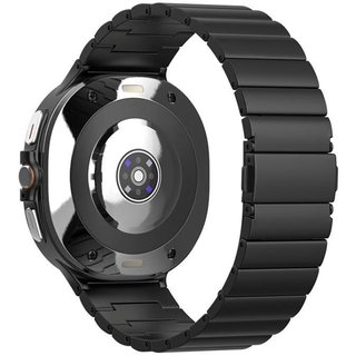 ����� ���� ���� Magnetic Steel Band ���� LaTera (��� Black) ����� ��� ���� Samsung Galaxy Watch 8 / Samsung Galaxy Watch 8 Classic
