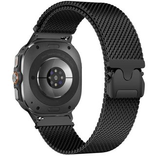 ����� ���� ���� Milanese Parachute Magnetic Steel Band ���� LaTera (��� Black) ����� ��� ����  Samsung Galaxy Watch 8 / Samsung Galaxy Watch 8 Classic