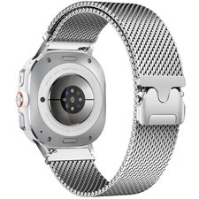 רצועת מתכת מדגם Milanese Parachute Magnetic Steel Band מבית LaTera (צבע Silver) לשעון חכם מדגם Samsung Galaxy Watch 8 / Samsung Galaxy Watch 8 Classic רצועת מתכת מדגם Milanese Parachute Magnetic Steel Band מבית LaTera (צבע Silver) לשעון חכם מדגם Samsung Galaxy Watch 8 / Samsung Galaxy Watch 8 Classic