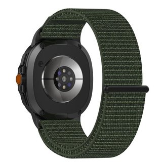 ����� �� / ������ ���� Simple Braided Nylon Band ���� LaTera (��� Green) ����� ��� ����  Samsung Galaxy Watch 8 / Samsung Galaxy Watch 8 Classic