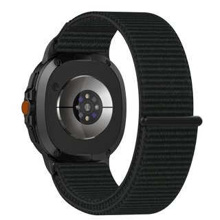 ����� �� / ������ ���� Simple Braided Nylon Band ���� LaTera (��� Black) ����� ��� ����  Samsung Galaxy Watch 8 / Samsung Galaxy Watch 8 Classic