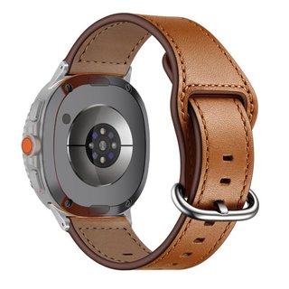����� ��� ���� Classic Buckle Leather Band ���� LaTera (��� Brown) ����� ��� ����  Samsung Galaxy Watch 8 / Samsung Galaxy Watch 8 Classic