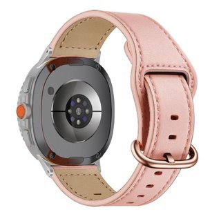 ����� ��� ���� Classic Buckle Leather Band ���� LaTera (��� Pink) ����� ��� ����  Samsung Galaxy Watch 8 / Samsung Galaxy Watch 8 Classic