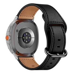 ����� ��� ���� Classic Buckle Leather Band ���� LaTera (��� Black) ����� ��� ����  Samsung Galaxy Watch 8 / Samsung Galaxy Watch 8 Classic