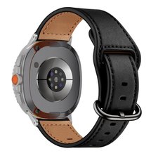 רצועת עור מדגם Classic Buckle Leather Band מבית LaTera (צבע Black) לשעון חכם מדגם Samsung Galaxy Watch 8 / Samsung Galaxy Watch 8 Classic רצועת עור מדגם Classic Buckle Leather Band מבית LaTera (צבע Black) לשעון חכם מדגם Samsung Galaxy Watch 8 / Samsung Galaxy Watch 8 Classic