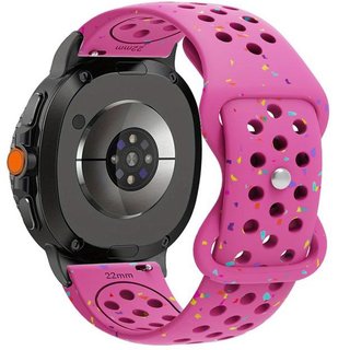 ����� ������� ����  Sport Colorful Silicone Band ���� LaTera (��� Pink) ����� ��� ����  Samsung Galaxy Watch 8  / Samsung Galaxy Watch 8 Classic