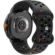 רצועת סיליקון מדגם Sport Colorful Silicone Band מבית LaTera (צבע Black) לשעון חכם מדגם Samsung Galaxy Watch 8 / Samsung Galaxy Watch 8 Classic רצועת סיליקון מדגם Sport Colorful Silicone Band מבית LaTera (צבע Black) לשעון חכם מדגם Samsung Galaxy Watch 8 / Samsung Galaxy Watch 8 Classic