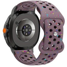 רצועת סיליקון מדגם Sport Colorful Silicone Band מבית LaTera (צבע Purple) לשעון חכם מדגם Samsung Galaxy Watch 8 / Samsung Galaxy Watch 8 Classic רצועת סיליקון מדגם Sport Colorful Silicone Band מבית LaTera (צבע Purple) לשעון חכם מדגם Samsung Galaxy Watch 8 / Samsung Galaxy Watch 8 Classic