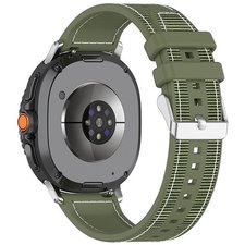 רצועת בד / ניילון מדגם Hybrid Nylon Band מבית LaTera (צבע Grey) לשעון חכם מדגם Samsung Galaxy Watch 8 / Samsung Galaxy Watch 8 Classic רצועת בד / ניילון מדגם Hybrid Nylon Band מבית LaTera (צבע Grey) לשעון חכם מדגם Samsung Galaxy Watch 8 / Samsung Galaxy Watch 8 Classic