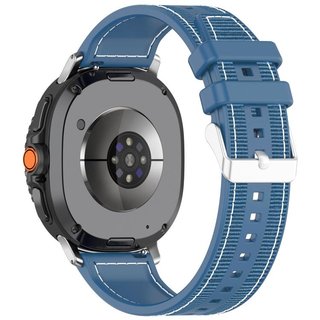 ����� �� / ������ ���� Hybrid Nylon Band ���� LaTera (��� Blue) ����� ��� ����  Samsung Galaxy Watch 8 / Samsung Galaxy Watch 8 Classic