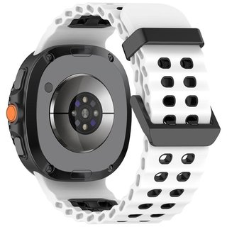 ����� ������� ����  Classic Marine Dual Silicone Band ���� LaTera (��� White) ����� ��� ����  Samsung Galaxy Watch 8  / Samsung Galaxy Watch 8 Classic