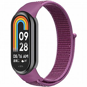 רצועת בד / ניילון מדגם Loop Nylon Band מבית iBands (צבע Purple) לשעון חכם מדגם: Xiaomi Smart Band 8 / Xiaomi Smart Band 9 / Xiaomi Smart Band 10 רצועת בד / ניילון מדגם Loop Nylon Band מבית iBands (צבע Purple) לשעון חכם מדגם: Xiaomi Smart Band 8 / Xiaomi Smart Band 9 / Xiaomi Smart Band 10