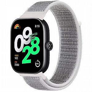 רצועת בד / ניילון מדגם Simple Braided Nylon Band מבית iBands לשעון חכם מדגם: Xiaomi Redmi Watch 4 / Xiaomi Redmi Watch 5 (צבע White) רצועת בד / ניילון מדגם Simple Braided Nylon Band מבית iBands לשעון חכם מדגם: Xiaomi Redmi Watch 4 / Xiaomi Redmi Watch 5 (צבע White)