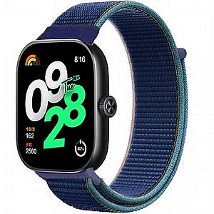 רצועת בד / ניילון מדגם Simple Braided Nylon Band מבית iBands לשעון חכם מדגם: Xiaomi Redmi Watch 4 / Xiaomi Redmi Watch 5 (צבע Blue) רצועת בד / ניילון מדגם Simple Braided Nylon Band מבית iBands לשעון חכם מדגם: Xiaomi Redmi Watch 4 / Xiaomi Redmi Watch 5 (צבע Blue)