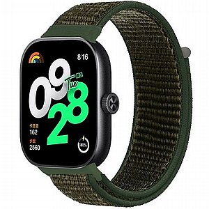 רצועת בד / ניילון מדגם Simple Braided Nylon Band מבית iBands לשעון חכם מדגם: Xiaomi Redmi Watch 4 / Xiaomi Redmi Watch 5 (צבע Green) רצועת בד / ניילון מדגם Simple Braided Nylon Band מבית iBands לשעון חכם מדגם: Xiaomi Redmi Watch 4 / Xiaomi Redmi Watch 5 (צבע Green)