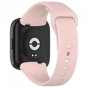 ����� ������� ���� Solid Color Silicone Band ���� iBands ����� ��� ����: Xiaomi Redmi Watch 3 Active (��� Pink)