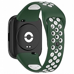 רצועת סיליקון מדגם Sports Solid Color Silicone Band מבית iBands לשעון חכם מדגם: Xiaomi Redmi Watch 3 Active (צבע Green/White) רצועת סיליקון מדגם Sports Solid Color Silicone Band מבית iBands לשעון חכם מדגם: Xiaomi Redmi Watch 3 Active (צבע Green/White)