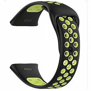 רצועת סיליקון מדגם Sports Solid Color Silicone Band מבית iBands לשעון חכם מדגם: Xiaomi Redmi Watch 3 (צבע Black/Lime) רצועת סיליקון מדגם Sports Solid Color Silicone Band מבית iBands לשעון חכם מדגם: Xiaomi Redmi Watch 3 (צבע Black/Lime)