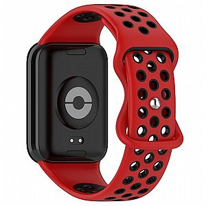 רצועת סיליקון מדגם Sports Solid Color Silicone Band מבית iBands לשעון חכם מדגם: Xiaomi Smart Band 8 Pro / Xiaomi Smart Band 9 Pro (צבע Red/Black) רצועת סיליקון מדגם Sports Solid Color Silicone Band מבית iBands לשעון חכם מדגם: Xiaomi Smart Band 8 Pro / Xiaomi Smart Band 9 Pro (צבע Red/Black)