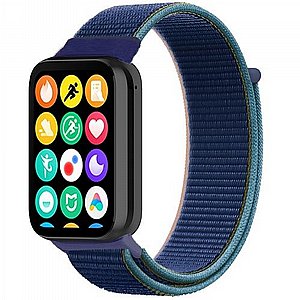 רצועת בד / ניילון מדגם Simple Braided Nylon Band מבית iBands לשעון חכם מדגם: Xiaomi Smart Band 8 Pro / Xiaomi Smart Band 9 Pro (צבע Blue) רצועת בד / ניילון מדגם Simple Braided Nylon Band מבית iBands לשעון חכם מדגם: Xiaomi Smart Band 8 Pro / Xiaomi Smart Band 9 Pro (צבע Blue)