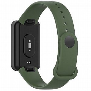 רצועת סיליקון מדגם Solid Color Silicone Band מבית iBands לשעון חכם מדגם: Xiaomi Redmi Smart Band Pro (צבע Green) רצועת סיליקון מדגם Solid Color Silicone Band מבית iBands לשעון חכם מדגם: Xiaomi Redmi Smart Band Pro (צבע Green)