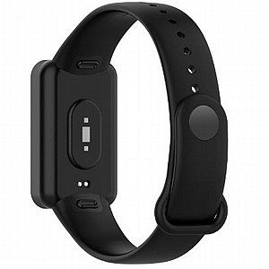 רצועת סיליקון מדגם Solid Color Silicone Band מבית iBands לשעון חכם מדגם: Xiaomi Redmi Smart Band Pro (צבע Black) רצועת סיליקון מדגם Solid Color Silicone Band מבית iBands לשעון חכם מדגם: Xiaomi Redmi Smart Band Pro (צבע Black)