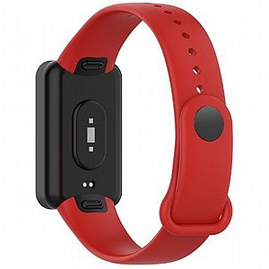 רצועת סיליקון מדגם Solid Color Silicone Band מבית iBands לשעון חכם מדגם: Xiaomi Redmi Smart Band Pro (צבע Red) רצועת סיליקון מדגם Solid Color Silicone Band מבית iBands לשעון חכם מדגם: Xiaomi Redmi Smart Band Pro (צבע Red)