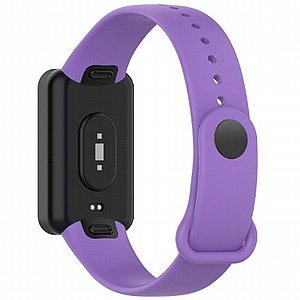 רצועת סיליקון מדגם Solid Color Silicone Band מבית iBands לשעון חכם מדגם: Xiaomi Redmi Smart Band Pro (צבע Purple) רצועת סיליקון מדגם Solid Color Silicone Band מבית iBands לשעון חכם מדגם: Xiaomi Redmi Smart Band Pro (צבע Purple)