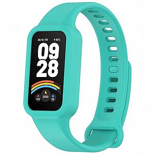 ����� ������� ���� Solid Color Silicone Band ���� LaTera ����� ��� ����: Xiaomi Smart Band 9 Active (��� Green)