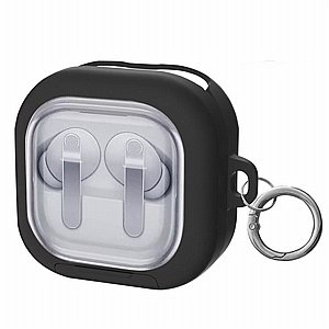 נרתיק סיליקון מדגם Clear Window Silicone Case מבית XDcase לאוזניות Samsung Galaxy Buds 4 / Buds 4 Pro (צבע שחור) נרתיק סיליקון מדגם Clear Window Silicone Case מבית XDcase לאוזניות Samsung Galaxy Buds 4 / Buds 4 Pro (צבע שחור)