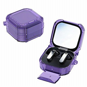 נרתיק קשיח מדגם Switch Crystal Case מבית XDcase לאוזניות Samsung Galaxy Buds 4 / Buds 4 Pro (צבע סגול) נרתיק קשיח מדגם Switch Crystal Case מבית XDcase לאוזניות Samsung Galaxy Buds 4 / Buds 4 Pro (צבע סגול)