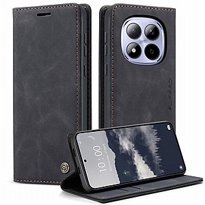 ����� ��� ���� Leather Case ���� CASEME ������ ������ ����: Xiaomi Redmi Note 15 Pro Plus (��� ����)