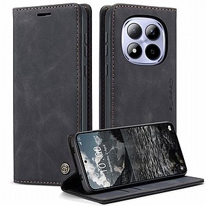 ����� ��� ���� Leather Case ���� CASEME ������ ������ ����: Xiaomi Redmi Note 15 Pro 5G (��� ����)