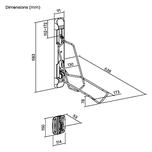 ���� �������� ���� LBM-04 ���� BRATECK