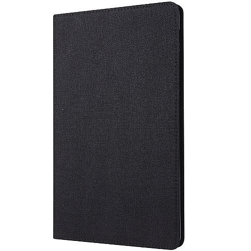 ����� ��� ���� Leather Case ���� BLACK ����� ��� ����: Lenovo Tab M8 4rd (��� ����)