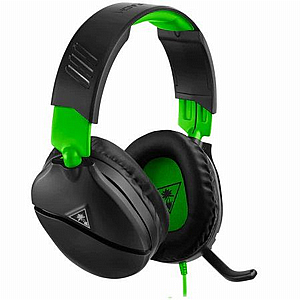 אוזניות עם מיקרופון מדגם Recon 70 מבית Turtle Beach (שחור/כחול) אוזניות עם מיקרופון מדגם Recon 70 מבית Turtle Beach (שחור/כחול)